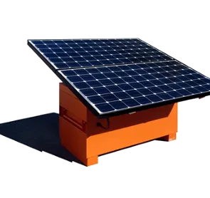 Portable solar telecom power unit